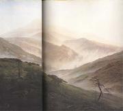 Caspar David Friedrich, Mist Rising in the Riesengebirge (mk10)